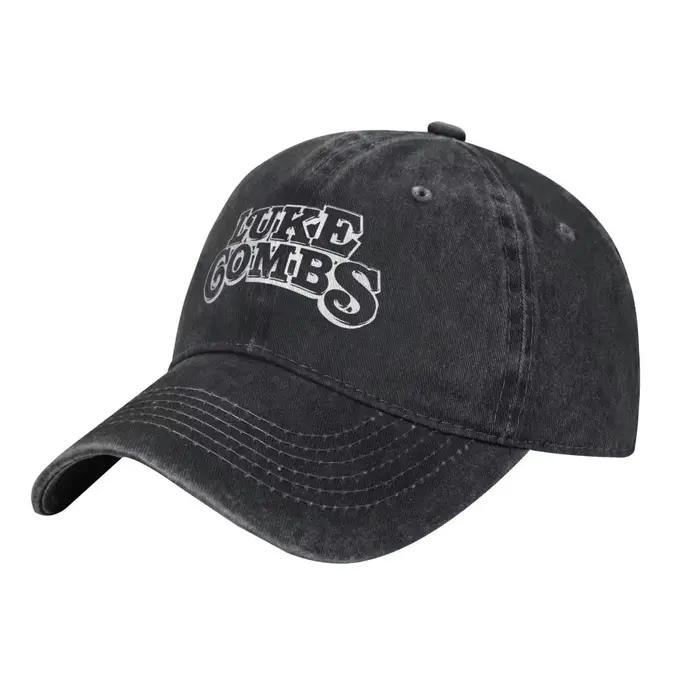 Luke Combs-Casquette de Baseball pour Homme et Femme, Chapeau Snapback en Maille, Mode Camionneur, d