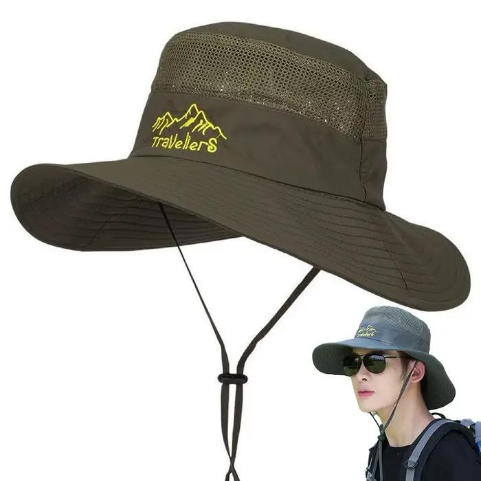 Casquette de pêche pour homme, chapeau de protection solaire d'été, chapeau de protection UV pour l'
