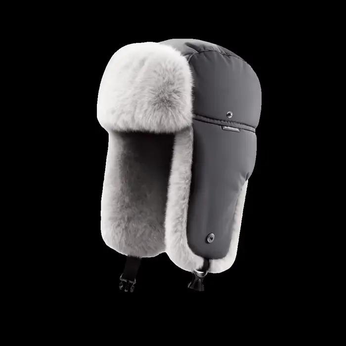 Casquette d'hiver pour homme, style Lei Feng, chaude, imperméable, pour le ski, avec doublure en pol