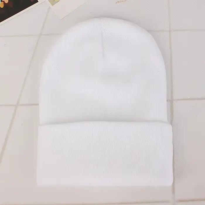 Chapeaux d'hiver pour femmes hommes bonnets tricotés solide mignon chapeau filles automne femme Bonn