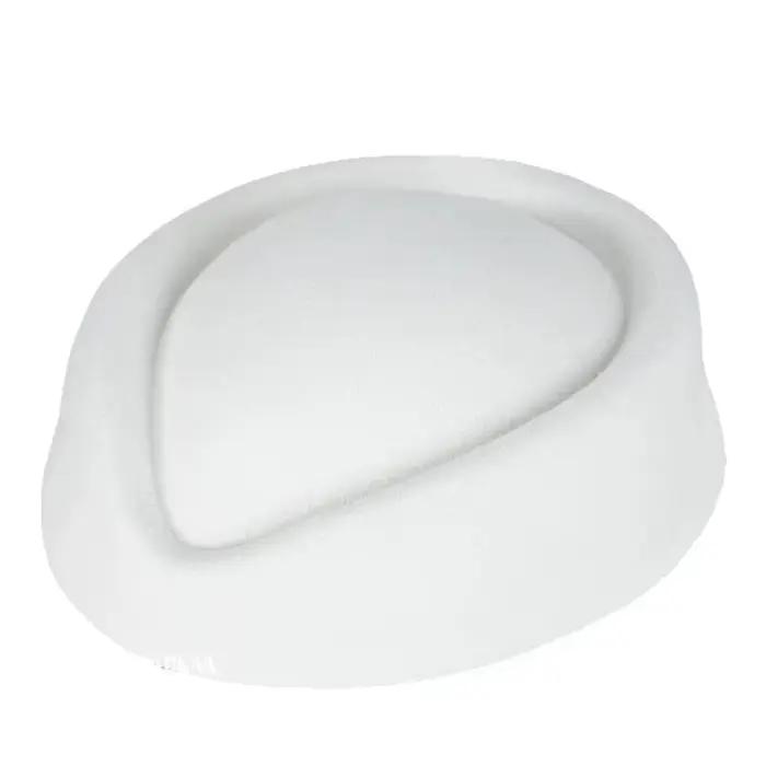 1 pièce Béret vintage noir à calotte plate pour hôtesse de l'air, accessoire capillaire