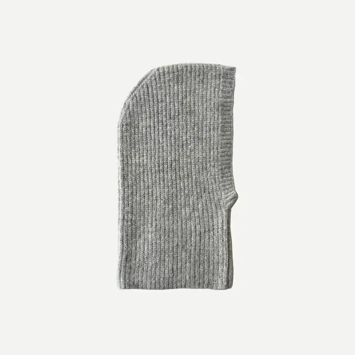 Cagoule en laine d'alpaga mélangée pour femme, bonnet tricoté, chaud, classique, Slim, à enfiler, do
