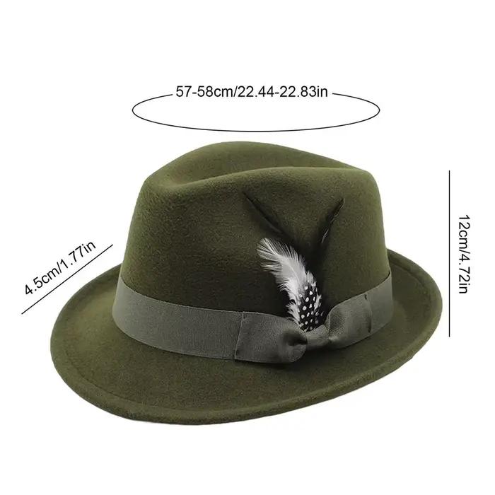 Chapeau d'Oktoberfest élégant, couvre-chef de Costume de Festival de bière pour femmes et hommes, fo