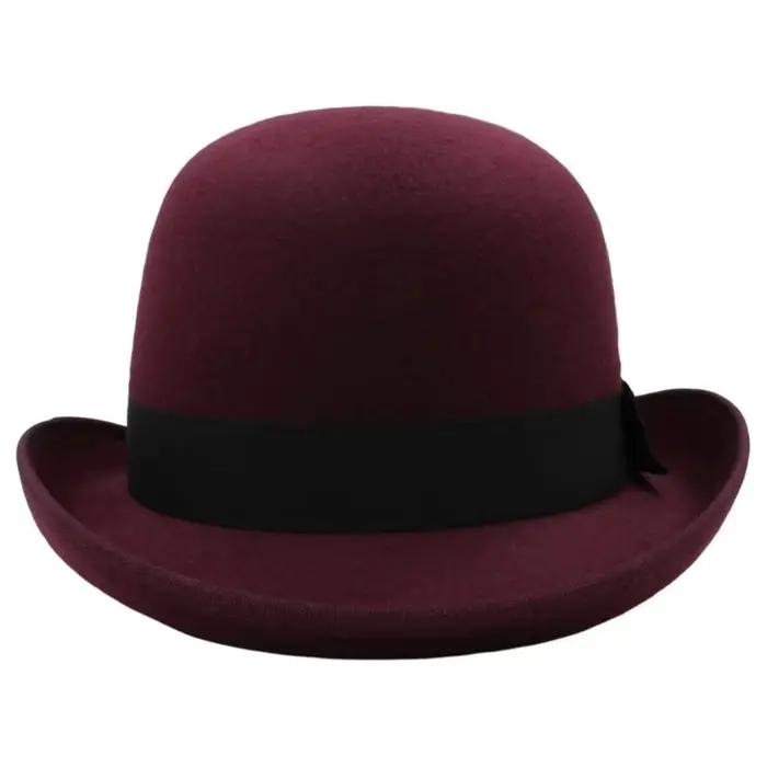 Chapeau magicien victorien élégant 39BB, couvre-chef en tissu texturé doux, Costume essentiel