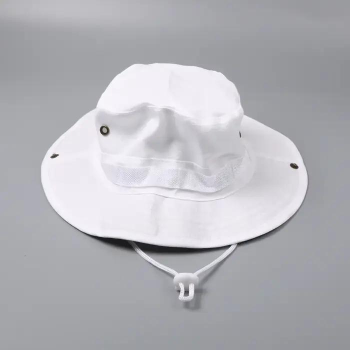Chapeau Boonie de Camouflage pour hommes, seau tactique, Panama, casquette d'été, chasse, randonnée 