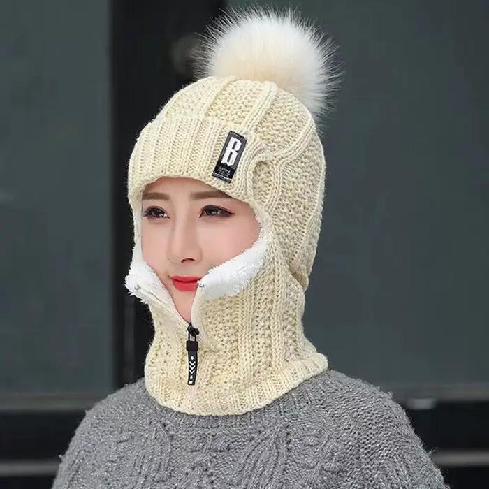 Bonnet en laine tricoté, style nouveau, mode, pour femmes et hommes, bonnet d'hiver élégant et doux,