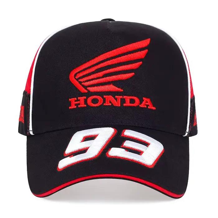 Casquette de baseball brodée pour homme Honda, pour la conduite de moto tout-terrain