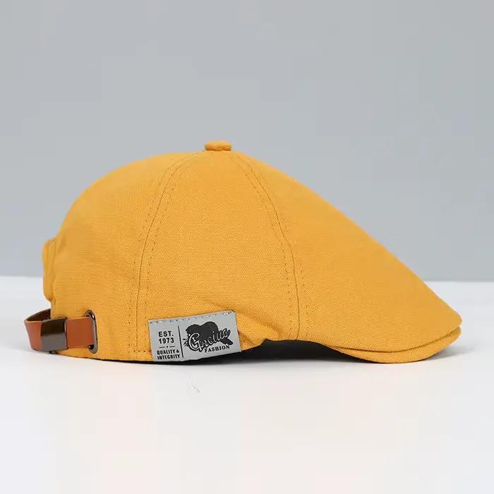 Casquette à visière réversible tendance pour femme, style coréen, chapeau béret pour l'été et l'auto