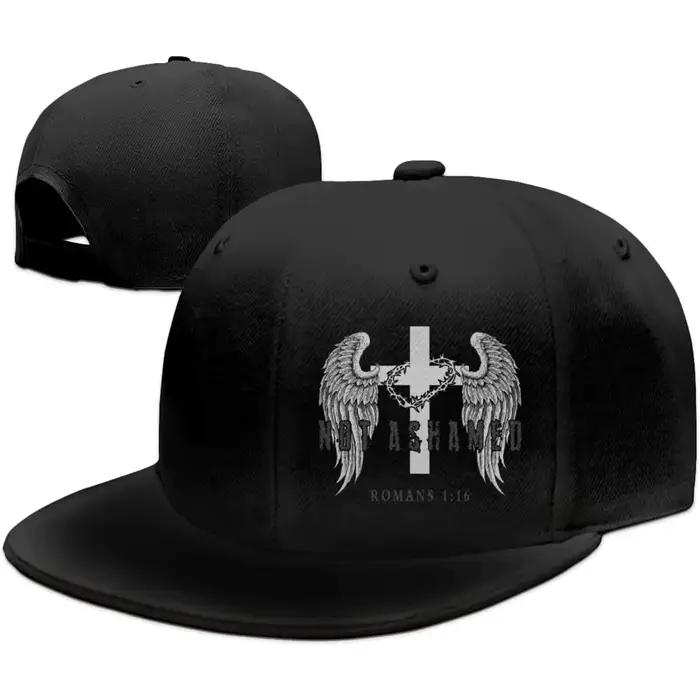 Casquette de baseball réglable pour hommes, chapeaux Snapback de Jésus, billet plat, cadeau de camio