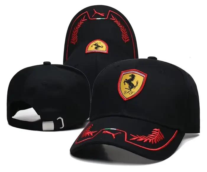 Casquette de Baseball brodée pour Ferrari Roma 488 Portofino F8 Roma Spider SF90, casquette à visièr