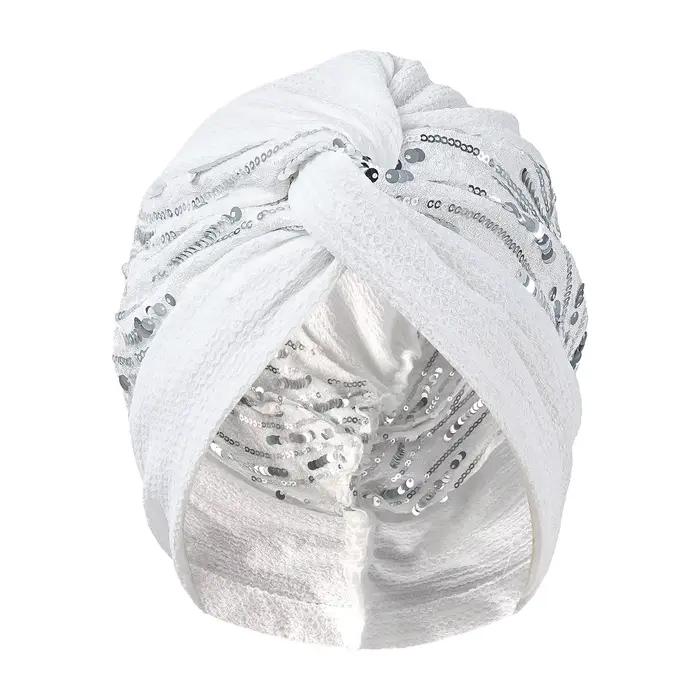 Bonnet pour femmes, Turban, bourgeon plié, foulard exquis, décontracté, confortable, mode, polyvalen