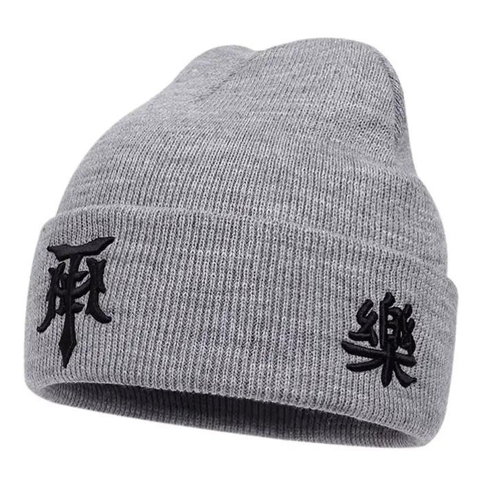 Nouveau Chapeau Tricoté 2026 Brodé T, Style Hip-Hop Urbain, pour Skateboard, Quotidien et Décoratif,
