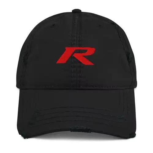 Chapeau de papa en détresse brodé de type R