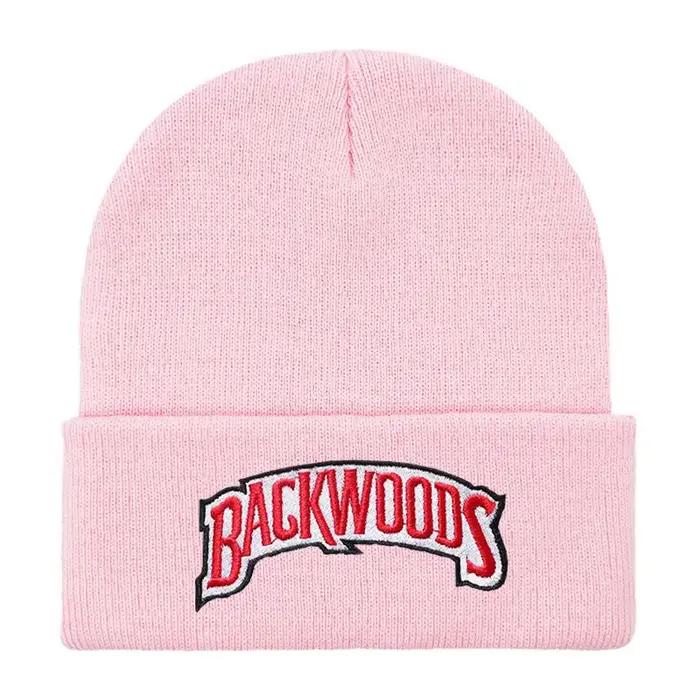BACKWOODS-Bonnet brodé pour hommes et femmes, casquettes souples Hip Pop, garder au chaud, plein air