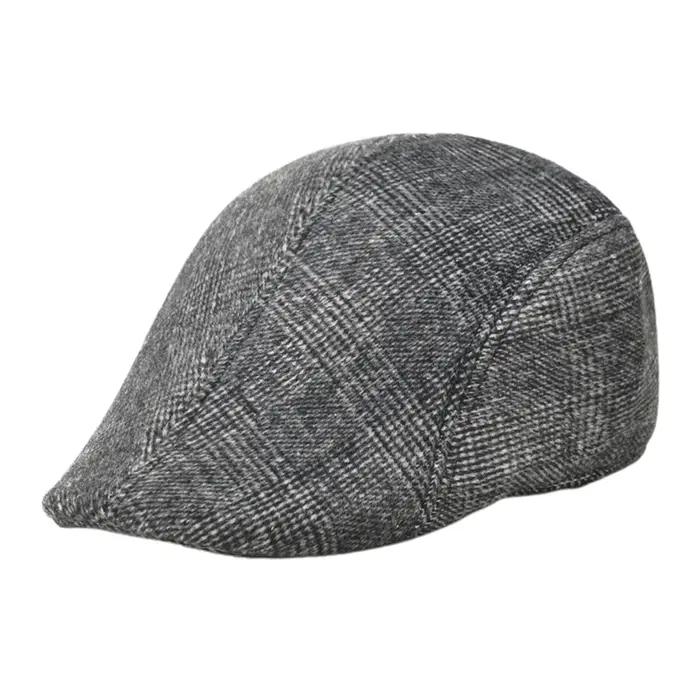 Casquettes pour hommes chapeau de gavroche respirant élégant hommes rétro béret casquette classique 