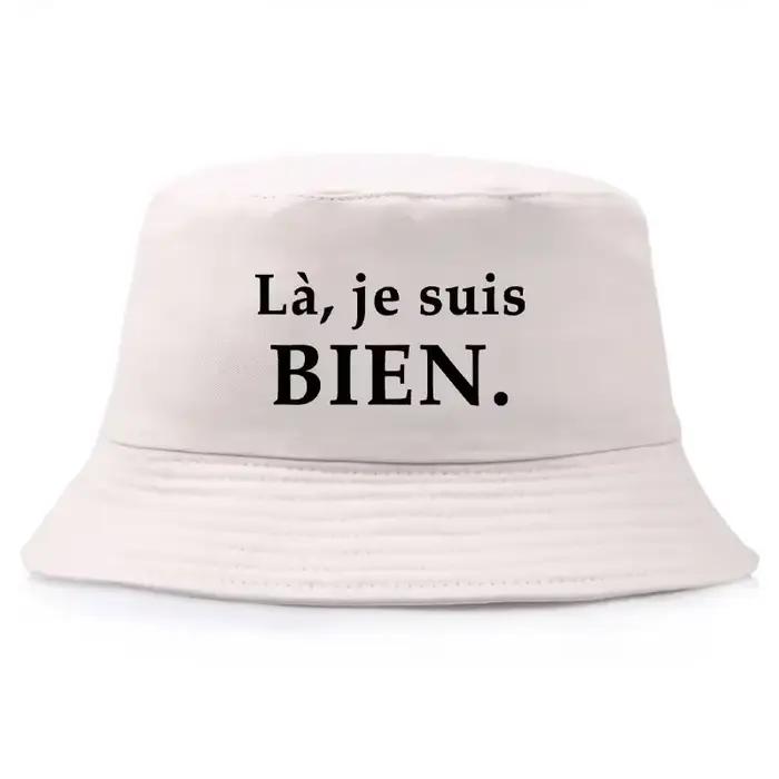 BIEN-Bob Réversible en Coton pour Homme et Femme, Chapeau d'Extérieur, Fille et Garçon, E27
