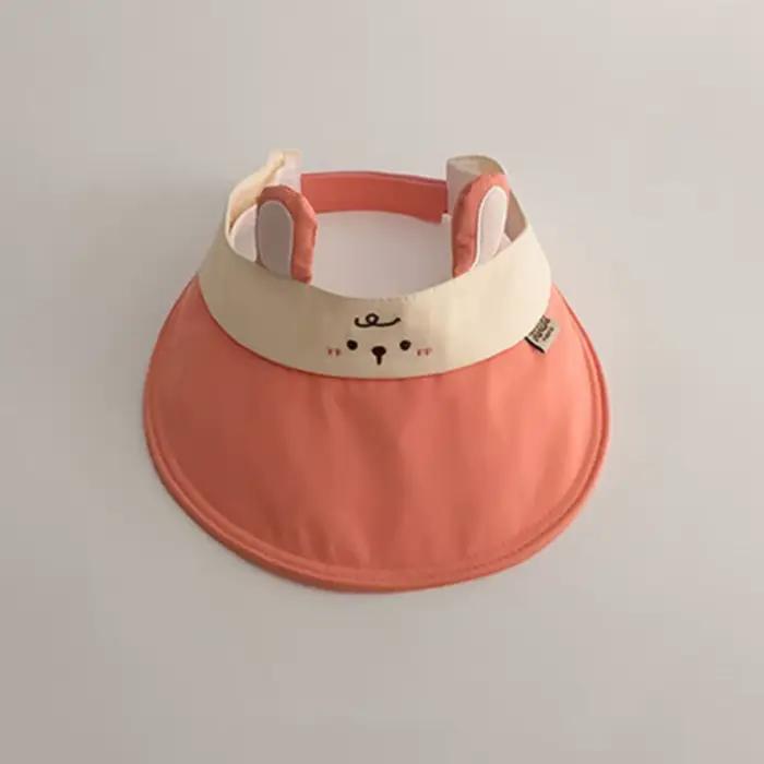 Chapeau de soleil respirant pour bébé, anti-UV, style coréen, casquette à visière vide, séchage rapi