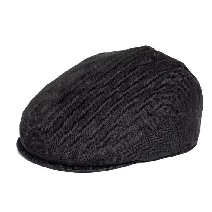BOTVELA 100% lin casquette plate hommes femmes chevrons casquettes de gavroche conduite Bunnet Ivy c