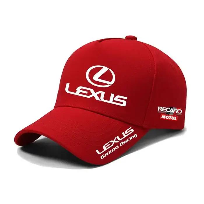 Casquette en coton de qualité supérieure Lexus, casquette de baseball personnalisée pour club d'entu
