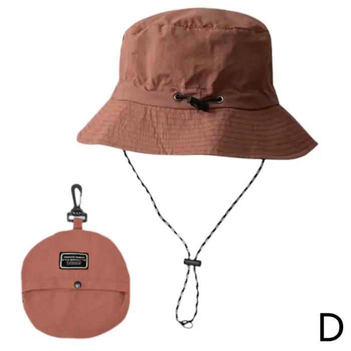 Chapeau de pêcheur d'extérieur pour femme, protection solaire anti-UV, camping, randonnée, alpinisme