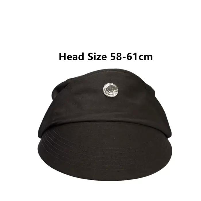 Casquette d'officier impérial Cos, chapeau en coton noir, uniforme d'officier de Stormtrooper naval,