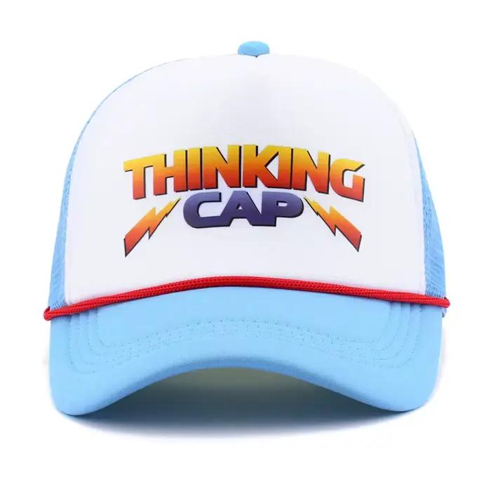Casquettes Dustin rétro en maille, casquettes de camionneur respirantes pour l'été, casquettes de ba