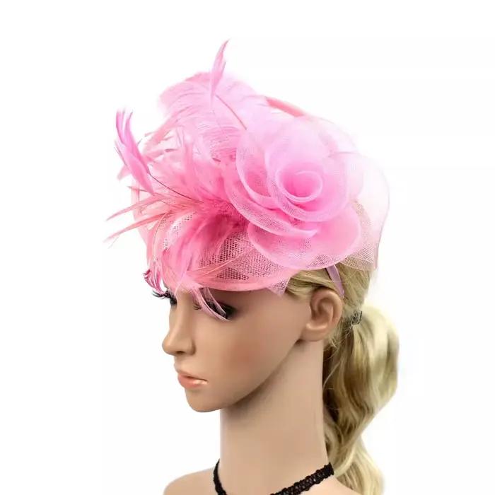 Chapeau de chanvre universel quatre saisons, couvre-chef de fête de bal de mariée, couvre-chef de Cl