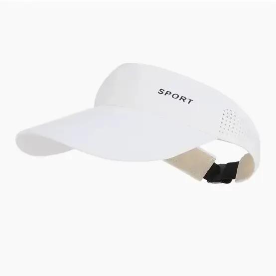 Casquette de sport pour femme, visière pare-soleil, séchage rapide, respirante, à dessus ouvert, pou