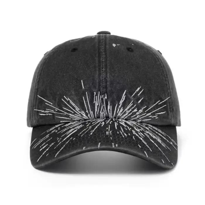 Casquette de baseball brodée, chapeau de soleil pour tournée de concert, casquette de baseball tenda