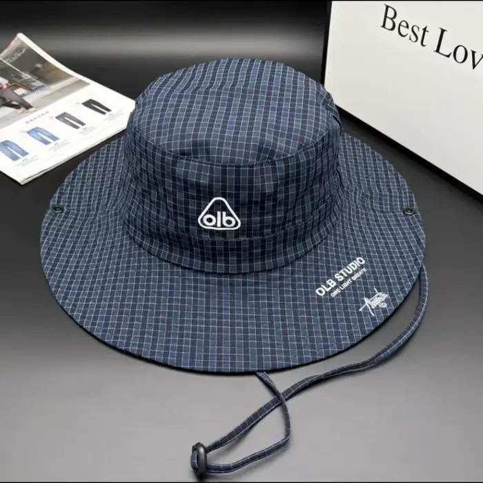 Chapeau Bob Imperméable en Maille Respirante Anti-UV pour Hommes et Femmes – Idéal pour le Camping, 