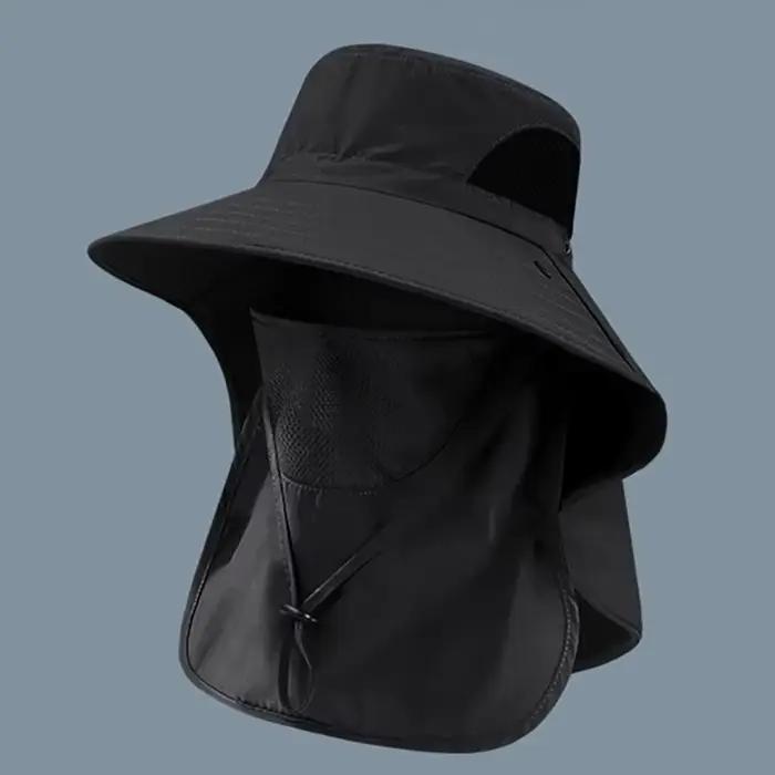 Chapeau de soleil d'été anti-UV pour homme et femme, idéal pour la chasse, la pêche, la randonnée, l