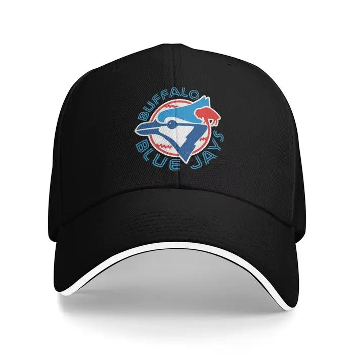 Casquette de baseball vintage Buffalo Blue-Jays-Bird pour femmes et hommes, casquette décontractée p