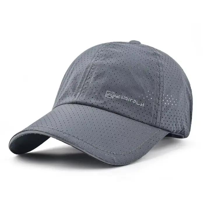 Chapeaux de baseball d'été pour hommes, casquette de sport à séchage rapide, mode extérieure, réglab