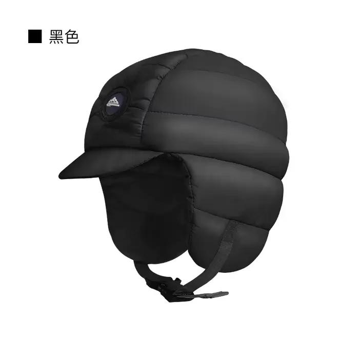 Chapeau en duvet ultraléger pour homme et femme, bonnet de camionneur chaud, bonnet de ski russe, gr