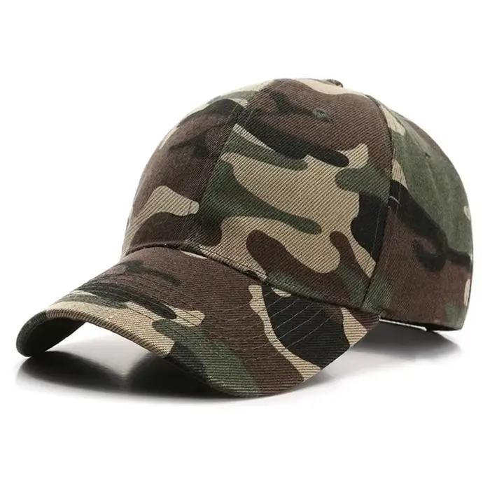 Casquette de Baseball de Camouflage unisexe, chapeau classique vert foncé pour papa, chapeaux tactiq