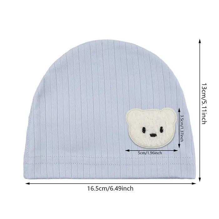 Chapeaux Turban pour nouveau-né, modèles de printemps et d'automne de 0 à 6 mois, pour garçons et fi