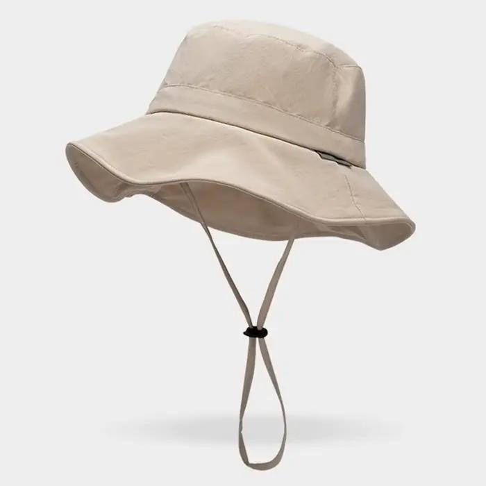 Nouveau chapeau seau quatre saisons, séchage rapide, léger, pliable, rangement, chapeau de soleil, c