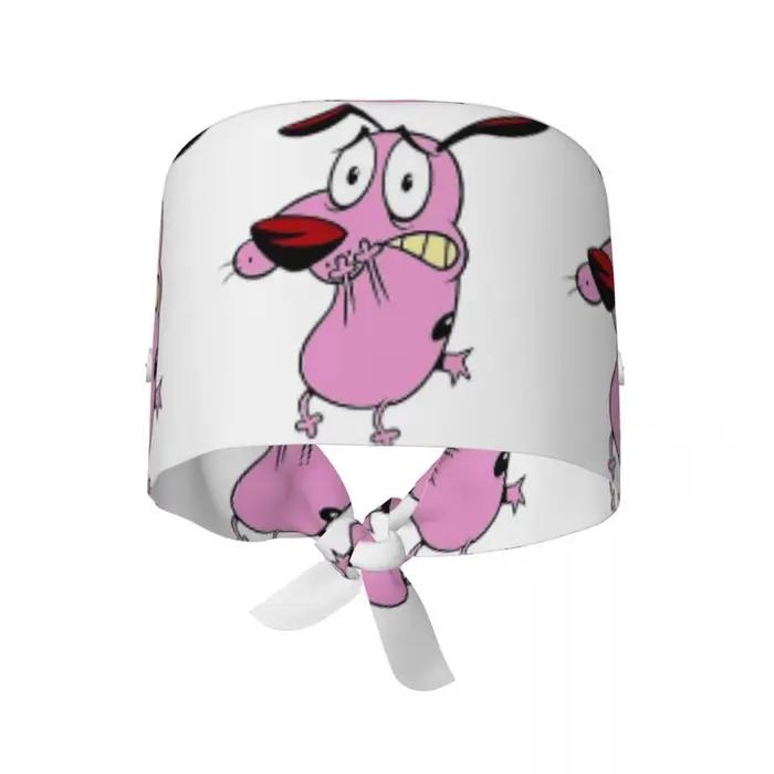 Casquette chirurgicale unisexe réglable pour médecins, infirmiers et dentistes, motif chien mignon e