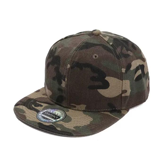 Casquettes de baseball camouflage personnalisées avec logo imprimé, pare-soleil, color-blocking, sty
