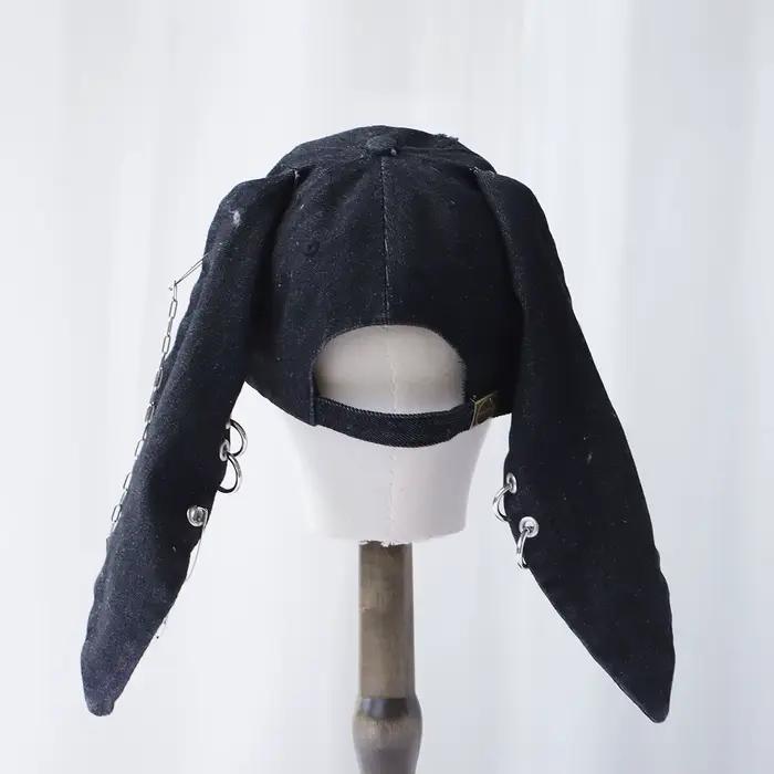 Casquette de Baseball avec oreilles de lapin longues pour filles et hommes, chapeau de Cowboy, Graff