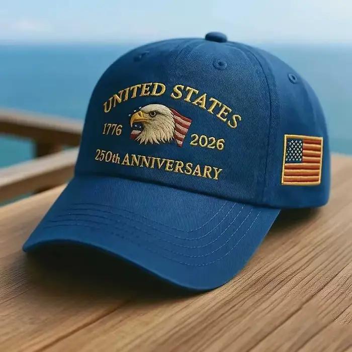 Casquette de Baseball avec drapeau américain et aigle, chapeau de sport brodé, décontracté et respir