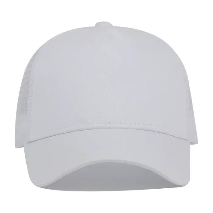 Casquette de Baseball en coton pour hommes et femmes, 5 panneaux, maille, Logo personnalisé, chapeau