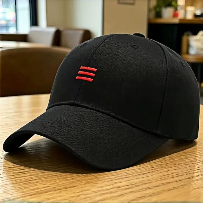 Casquette de baseball brodée pour hommes et femmes, chapeau réglable, adapté aux hommes et aux femme