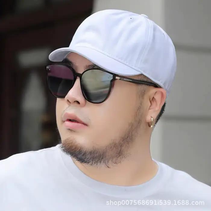 Casquette de baseball à visière courte pour homme, chapeau pare-soleil tendance et polyvalent, casqu