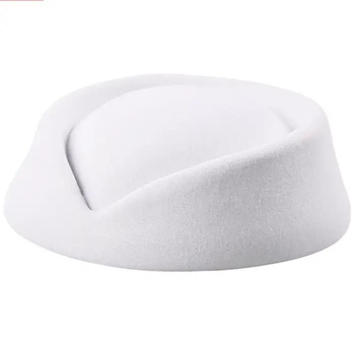 Chapeau béret pour hôtesse de l'air, casquette d'officier de bord, chapeau Vintage, uniforme d'hôtes