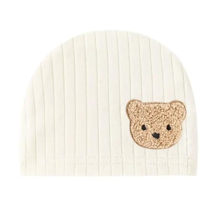 Chapeau en coton pour bébé unisexe, chapeau d'hôpital, casquette coupe-vent printemps, cadeau pour n