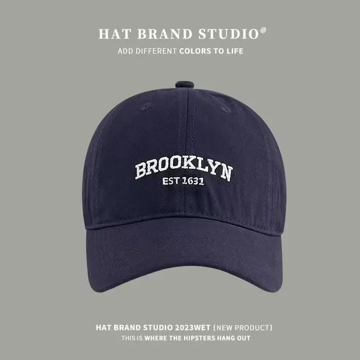 Casquette de baseball brodée avec des lettres coréennes JK pour hommes et femmes, style hip-hop, cas