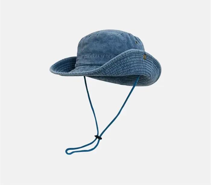 Chapeau de cowboy en plein air pour hommes et femmes, casquette de camping, Hip Hop, logo personnali