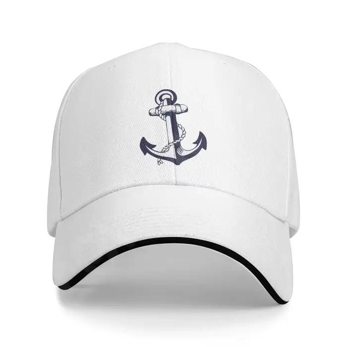 Casquette de baseball unisexe à rabat, chapeau de soleil, marin, marin, soleil nautique, océan, mer,