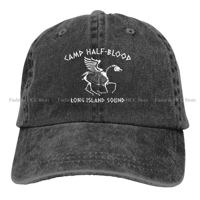 Percy Jackson-Chapeau multicolore à visière, casquette de camp, demi-sang, Nico DiangmirHades cabine